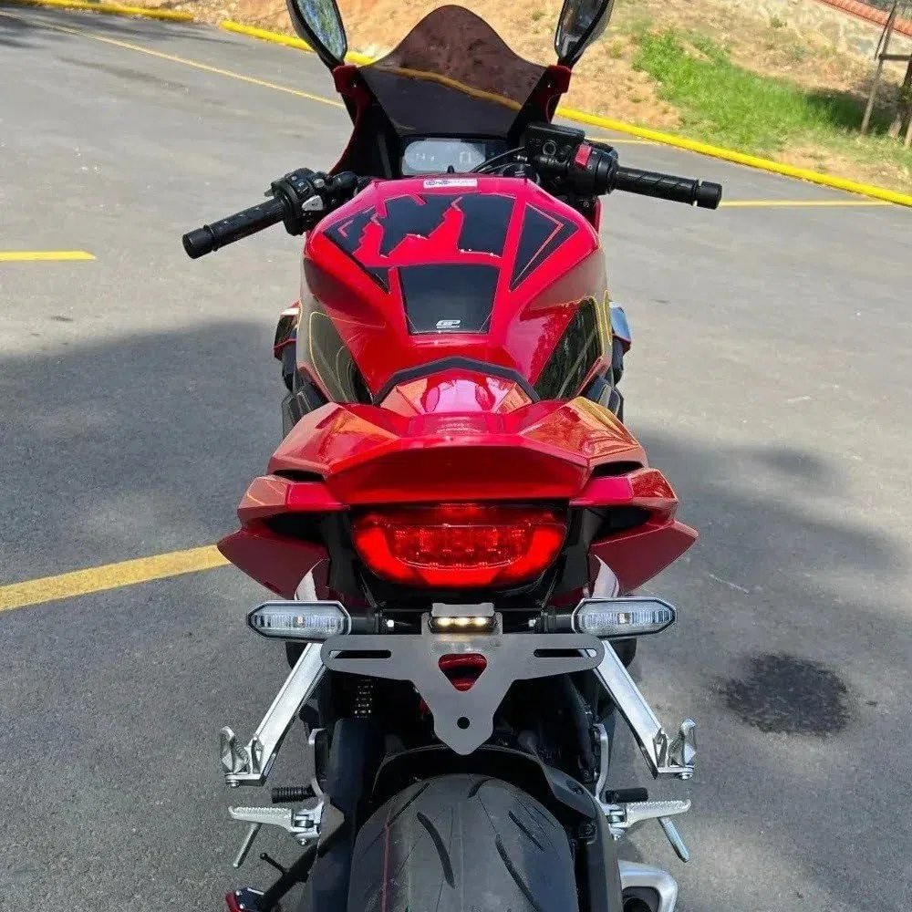 Uchwyt tablicy rejestracyjnej do CBR 650R, zintegrowany uchwyt tylnego światła, tylny błotnik do CBR650R 2021 2022 2023, akcesoria motocyklowe