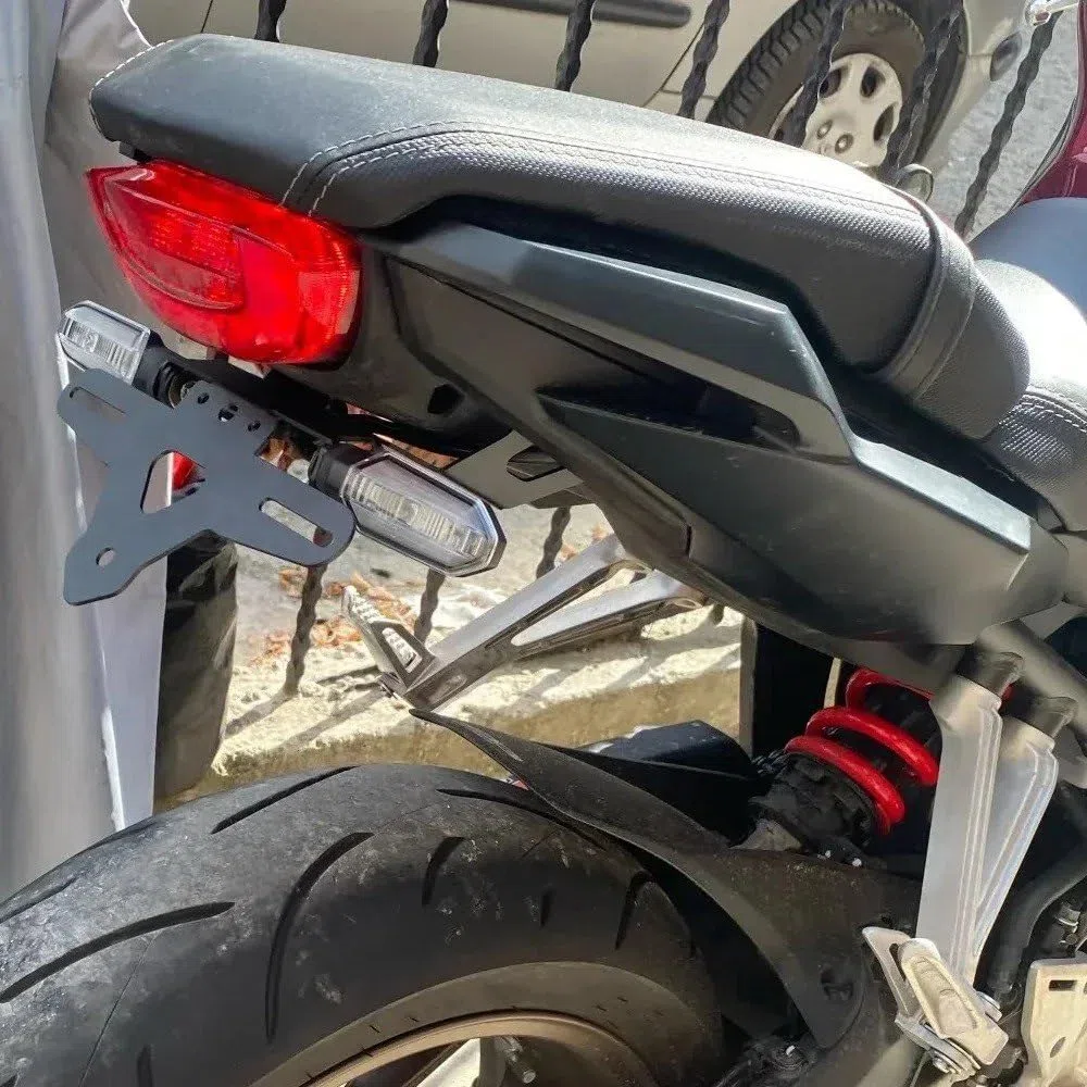 Uchwyt tablicy rejestracyjnej do CBR 650R, zintegrowany uchwyt tylnego światła, tylny błotnik do CBR650R 2021 2022 2023, akcesoria motocyklowe