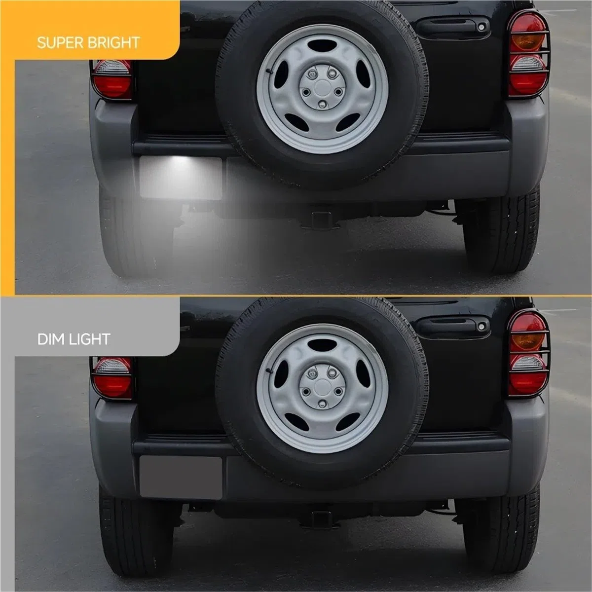 dla Liberty dla Dodge dla Durango dla Chrysler Sebring 2000 2001 2002-2007 Concorde 300M LHS 1Pc Tablica rejestracyjna Biała
