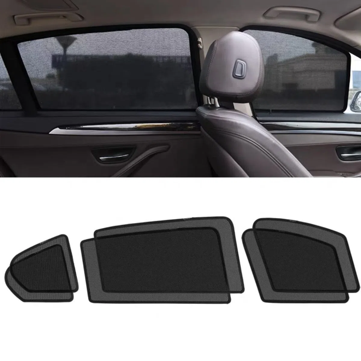 Osłona przeciwsłoneczna do samochodu Chevrolet Malibu Sedan 2012 2013 2014 2015 2016, niestandardowa magnetyczna ochrona przeciwsłoneczna ochrona przeciwsłoneczna blokowanie promieniowania UV, 6