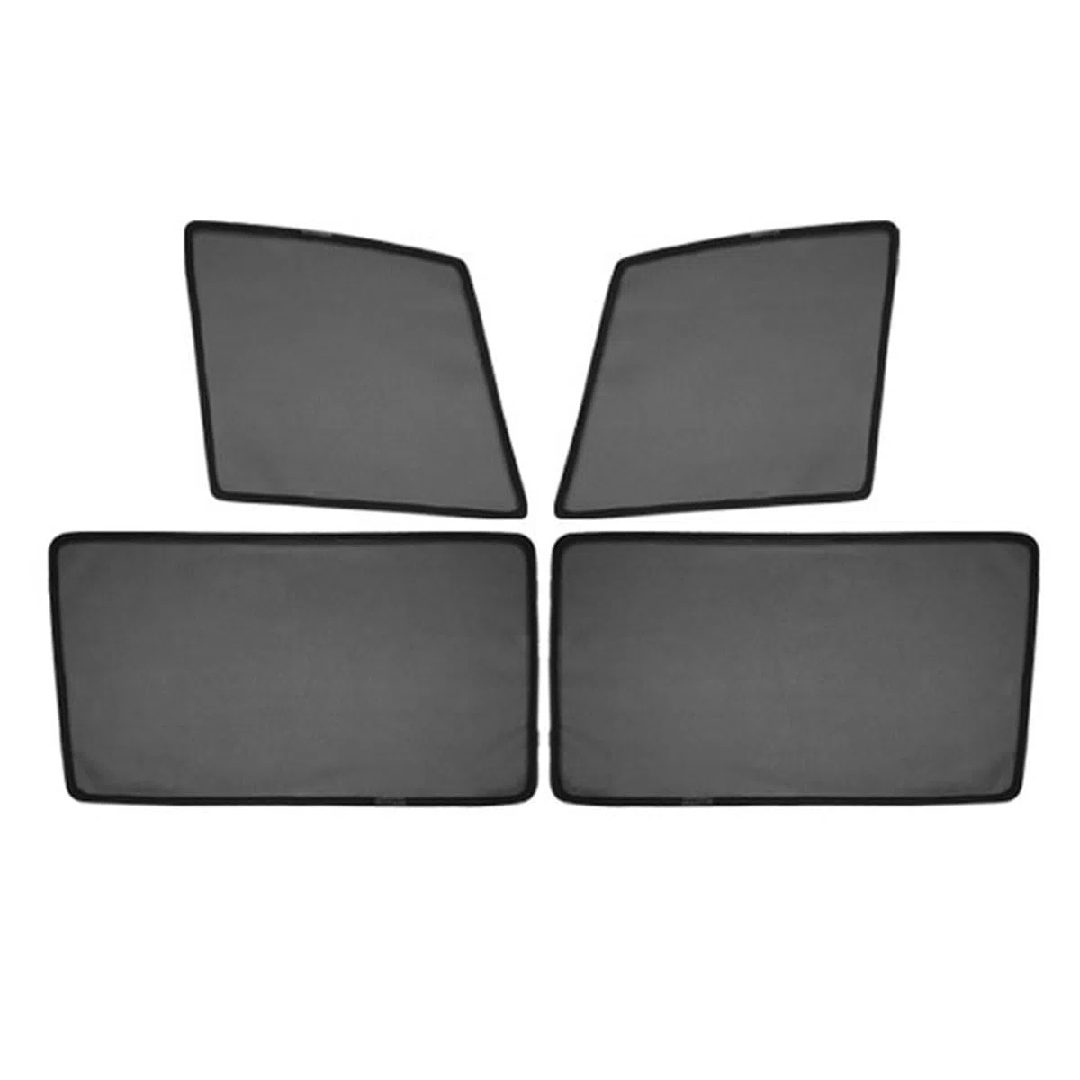 Osłony przeciwsłoneczne samochodowe do Mitsubishi Outlander 5/7seat (2015-2018), boczne szyby oddychające przeciw komarom pyłoszczelna chronią dzieci, zwierzęta, C/strona 4 szt. + tył